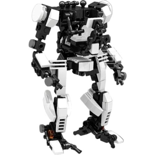 188Pcs MOC Mecha Bricks Model Building Block Mecha Small Particles Mecha Toy