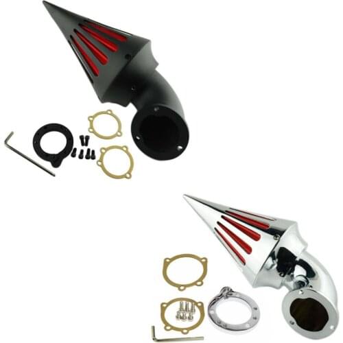 Motorcycle Spike Air Cleaner Intake Filter kits for Harley S&S Carburetors and custom Application CV EVO XL Sportster Touring