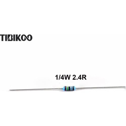 100PCS/Bag Replacement Automotive Airbag Resistance Chip Set (1/4W 2.4R)