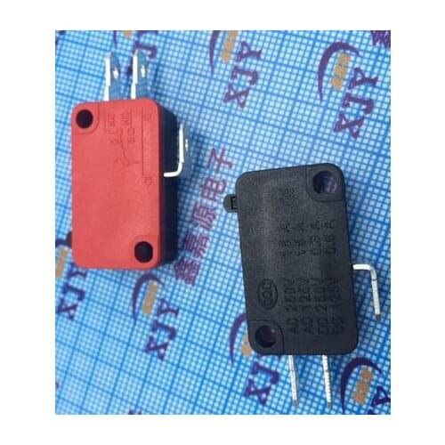 YYT 10PCS V-15-1C25 limit switch micro-switch 3-pin mini limit switch button self-resetting jog