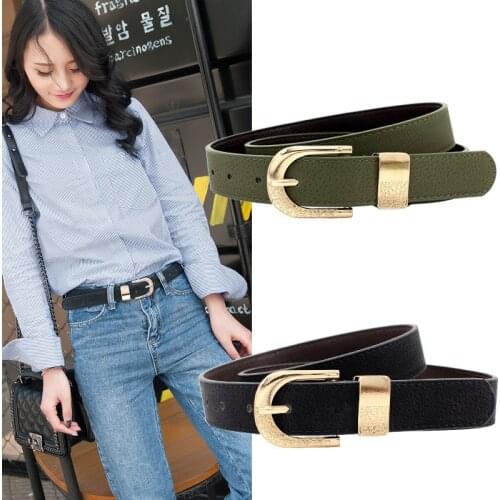 Women Wide Pigskin Belt Jeans Genuine Leather Belt Metal Buckle Casual All-match Female Colorful Belts Punk waistband girdle