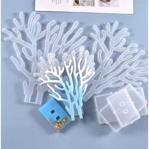 1 Set Of Tree Shelf Resin Silicone Mold Diy Crafts Jewelry Mkaing Kit