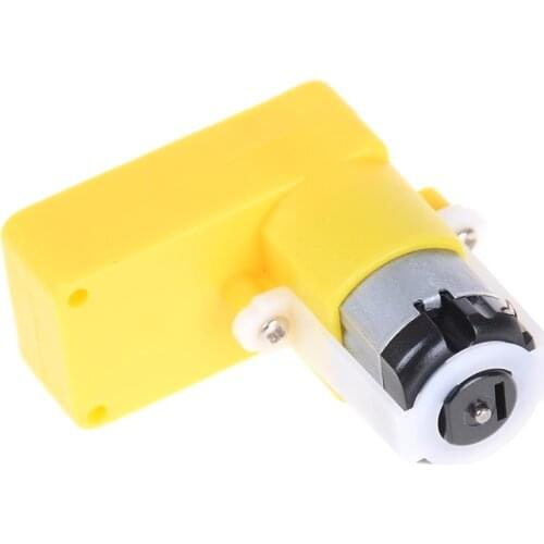 1Pcs 6V Bend Of Uniaxial Gear TT Motor / Deceleration Motor / Gearbox / DC Geared Motor For Robot Car Toy