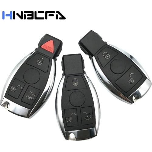 2/3/4 Buttons Replacement Smart Remote Control Car Key Shell For Benz A B C E Class W203 204 205 210 211 212 221 Case Fob