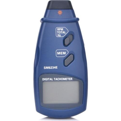 3in1Portable Professional Photo Tachometer Wide Measuring Range For 2.5~99999 RPM Digital Tachometer /0.05~1666Hz/1~99999Total