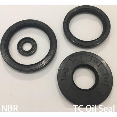 5*17*7 5x17x7 5*18*7 5x18x7 5*22*7 5x22x7 Nitrile Rubber NBR Double Lip Spring TC Gasket Ring Radial Shaft Skeleton Oil Seal