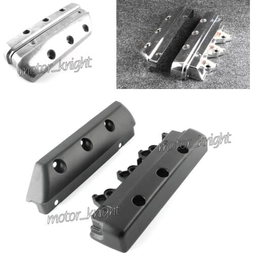 CNC Aluminum Motorcycle Left Crankcase Valve Cover Cylinder case for Honda GL1800 Goldwing 2001-2018 Chrome Black Silver
