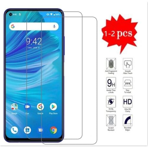 For UMIDIGI F2 Premium 2.5D 0.26mm Tempered Glass Screen Protector For UMIDIGI Power 3 Protective Glass