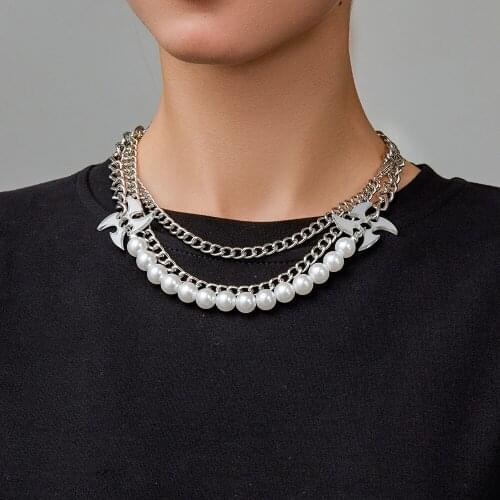 F 2 Pearl Necklaces For Women