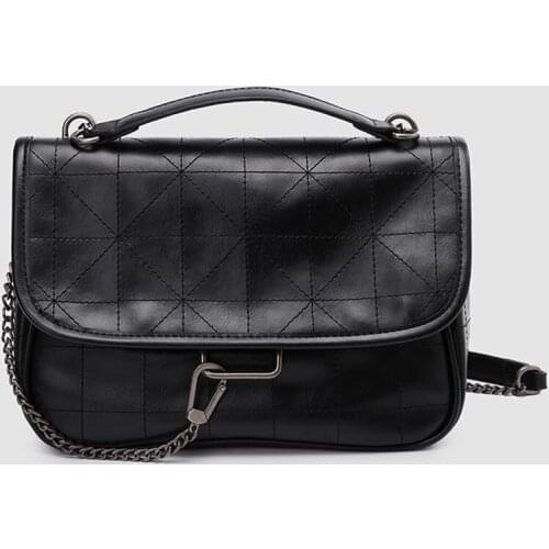 Branded Womens bags Metal Chain Flap Shoulder bags Luxury Quilted crossbody bags for women 2021 Leather Purses And Handbags