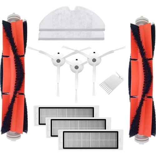 11 Pieces Mini Robot Smart Vacuum Cleaner Accessory Kit Smart Cleaner Kit for