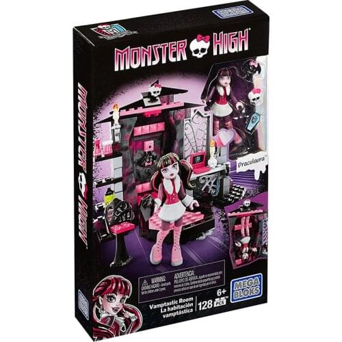 Mega Bloks Monster High Draculauras Vamptastic Room Building Set Collectors Edition CNF80 Gifts for Adults and Children