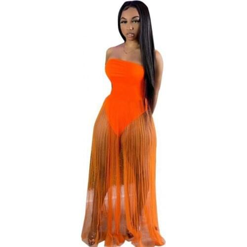 Cover Up Swimsuit Women Dress Bathing Suit Pleated Mesh Patchwork Bodysuit Summer New Solid Beach Sexy Swimwear Cover Up Vestido