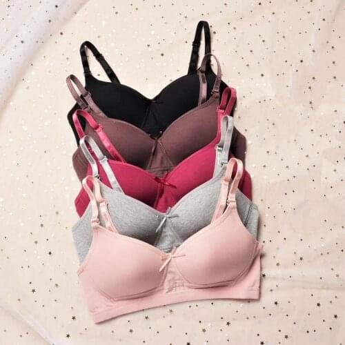 New Womens Underwear Push Up Bra Three-Breasted Simple And Comfortable Cotton Sexy Lingerie