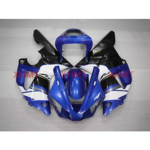 For YZF1000 R1 2000 - 2001 Fairings for YAMAHA YZFR1 2001 Fairing YZF R1 2000 Blue Black White Fairings