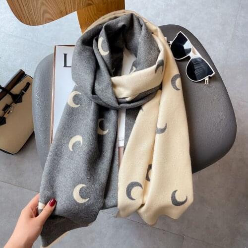 Fashion Women Luxury Cashmere Scarf Shawl Wrap Headband Hijab Lady female girl Scarves Pashmina Bandana Brand Female Foulard