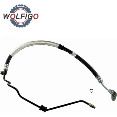 WOLFIGO Power Steering Pressure Line Hose Assmbly For 2008 2009 2010 Honda Odyssey 3.5L Power Steering Pressure Hose 53713SHJA02