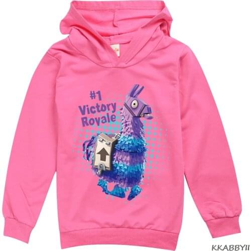 Fortnites Spring And Autumn Style Long Seeve Hoodie Big Childrens Wear Hooded Top Childrens Clothes