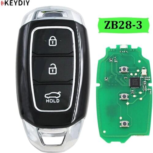 KEYDIY Universal Smart Key ZB28-3 for KD900 KD-X2 Mini KD Car Key Remote Replacement Fit More than 2000 Models