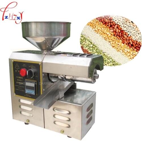 1pc SG30-1 Edible Oil Press Machine,High Oil Extraction Rate Labor Saving, stainless steel Oil Presser for Household