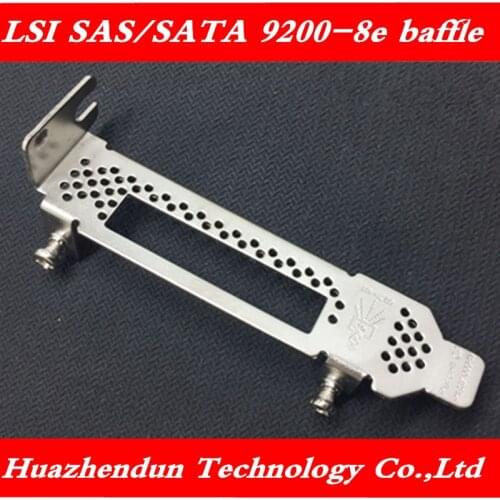 High quality baffle for LSI SAS SATA 9200-8e 9690SA-8E external array card half-height bezel 10pcs free shipping
