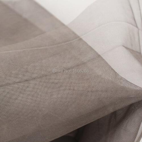 High quality 100% silver fiber fabric Shielding /Conductive fabric used for hometextile