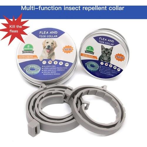 High Quality Pet Collar Adjustable Anti Mosquitoes Flea And Tick Collar For Pet Dogs And Cats Health Pet Supplies Lasts 8 Months