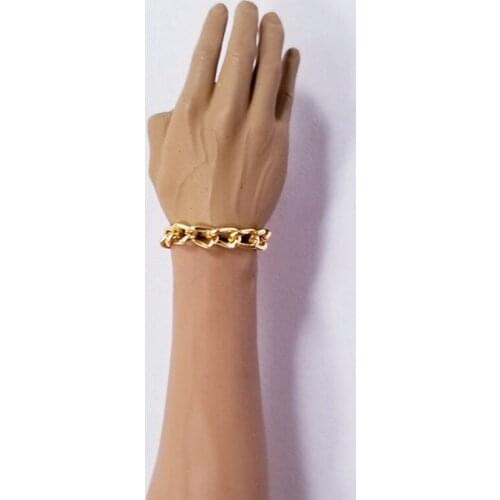 1/6 Scale Golden Bracelet Models for 12''Figures DIY Accessories