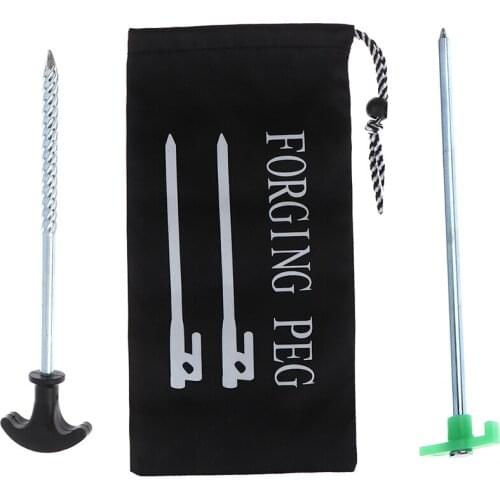 1pc Outdoor Camping Tent Accessories Hammer Wind Rope Tent Pegs Nail Storage Bag For 28cm,37cm,47cm Top Quality