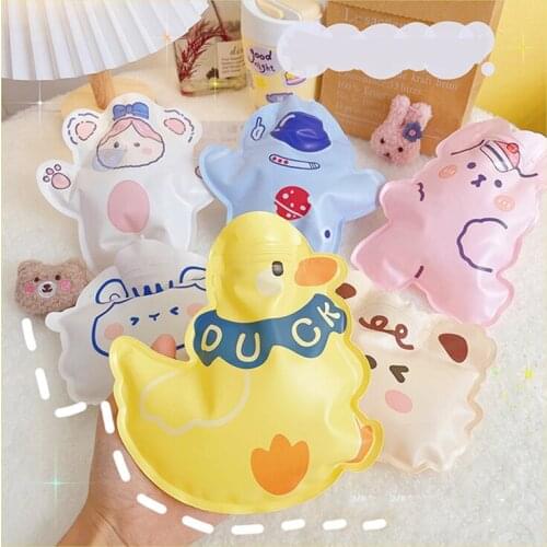 1Pc Hot Water Bottles Portable Hand Warmer Winter Girls Cartoon Hand Warm Mini Hand Feet Hot Water Bags