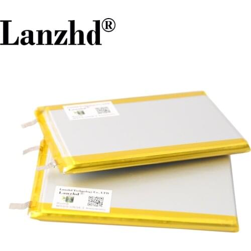 4PCS battery 3.7V Li thium Polymer Battery 4000mAh 90*60*6mm Soft package battery For Power Bank Bluetooth Speaker Tablet DVD