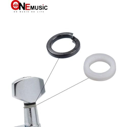6Set Mounting Ferrules/Gasket/Washers for Guitar Tuning Peg Tuners Machine Heads Replacement