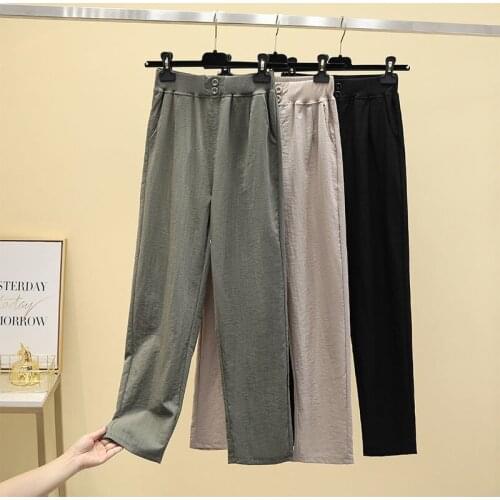 FLYRESYH Women's Wide Trousers