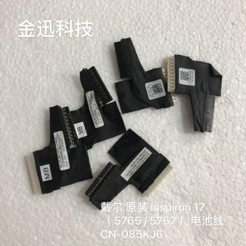 Battery Flex Cable For Dell Inspiron 17 5766 5767 laptop Battery Cable Connector Line Replace 085KJ6 DC02002MN00