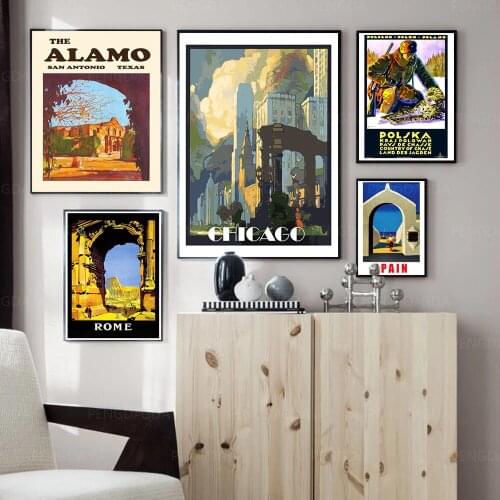 Hd Print Landscape Canvas Painting Wall Art Valencia Pictures Modular Travel Retro Poster No Frame Home Decor Bedside Background