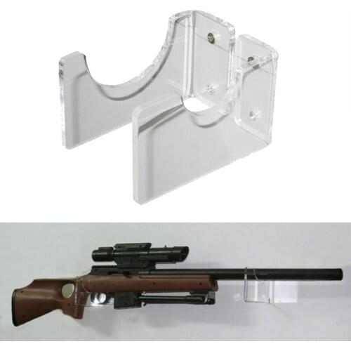 Creative Practical Rifles Display Stand Made by Acrylic Durable Stable Strong Load Bearing Necessity for Toy Gun Lovers
