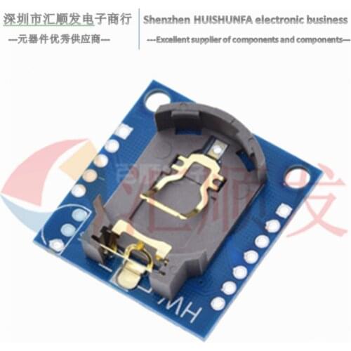 Tiny RTC I2C module 24C32 memory DS1307 clock