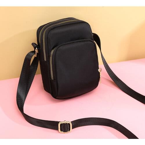 Fashion Women Crossbody Zipper Mobile Phone Shoulder Bag Lady Female Multifunction Handbag Wrist Purse New Hot 2021
