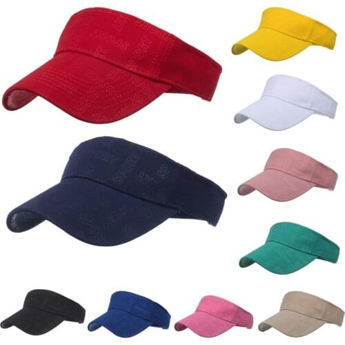 New Visor Hat Summer Womens Golf Sun Hat Baseball Caps Adjustable Size Viseira Beanies Beach Empty Top Cap Sports Cap#p3