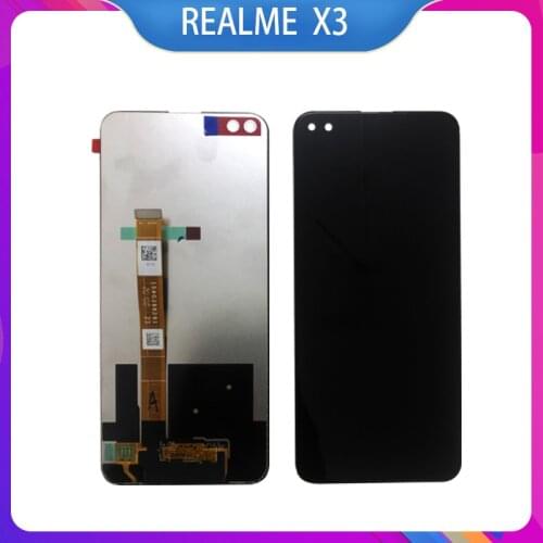 New LCD For REALME X3 RMX2142 LCD Display + Touch Screen Digitizer Assembly For REALME X3 Repair Parts + Tools