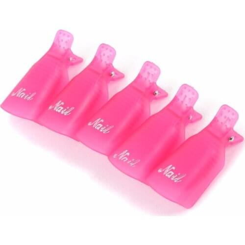Five Colors Of Plastic Nail Remover Are Suitable For Cleaning All Kinds Of Nail Polish Without Hurting Hands