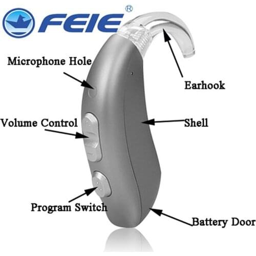 Hearing Aids Digital Sound Amplifiers For Severe-Profound loss 6 channel Programmable Hearing Amplifier For The Elderly MY-22