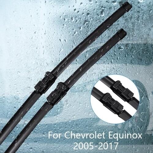 Wipers Blade ForChevrolet Equinox 2005 2006 2007 2008 2009 2010 2011 2012-2017Car Accessories For Auto Rubber Windscreen Wiper
