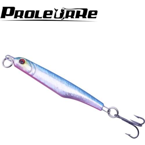 1Pcs Metal Pencil Baits Sinking Hard Bait Fake fish model Pesca Winter Fishing Lure for Ice Fishing Isca Lead Body Tackle