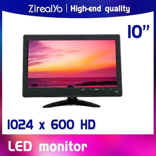 10-inch portable HD HDMI small LCD monitor Computer secondary screen Photographic monitor UAV monitor Vehicle display