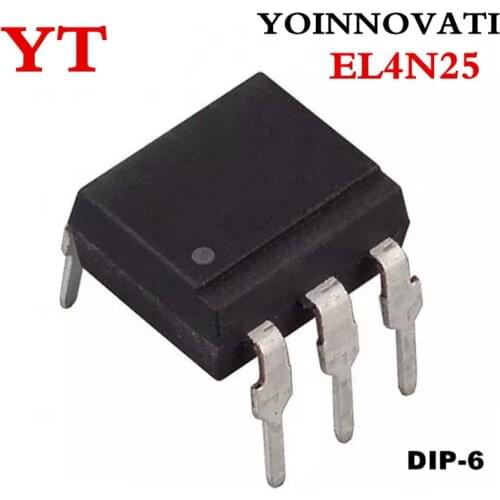500pcs/lot 4N25 EL4N25 DIP-6 Best quality