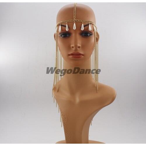 Boho Draping Crystal Bride Hair Accesories New Fashion Elegant Head Chain Wedding Hairstyles Headpiece Headdress