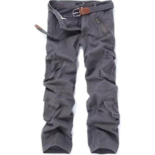 7 Colors Jogger Pants Plus Size 44 Military Men Pants Loose Comfortable Cargo Pants Men
