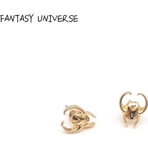 Женские золотые серьги FANTASY UNIVERSE China At AliExpress