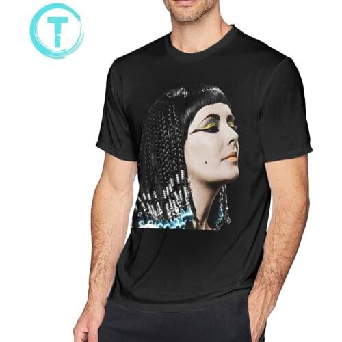 Cleopatra T Shirt Cleopatra Recolor T-Shirt Classic 100 Cotton Tee Shirt Printed Male Short-Sleeve Cute Tshirt